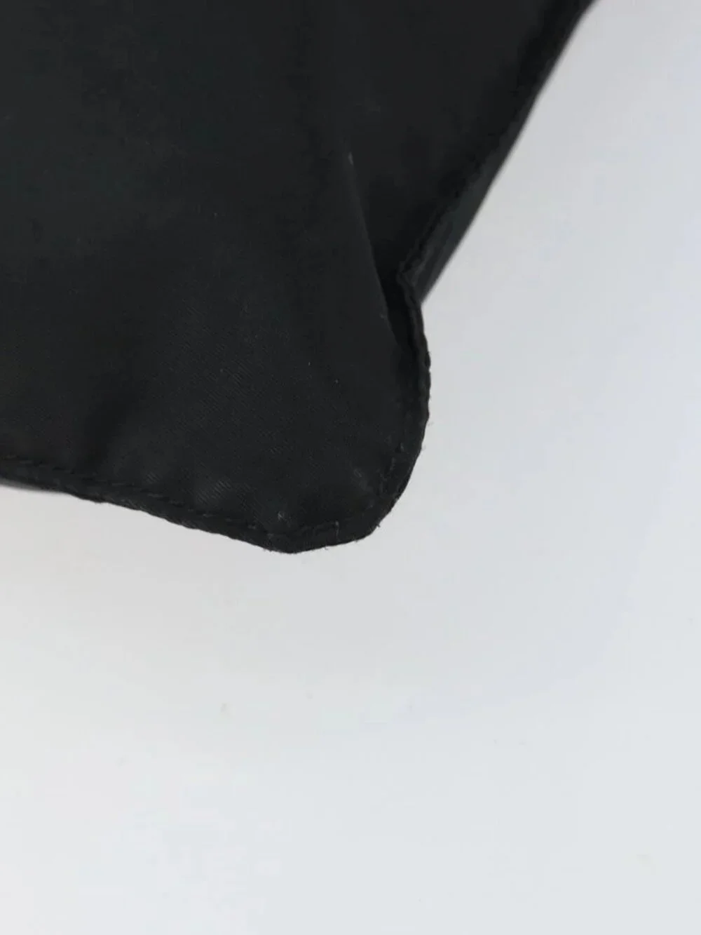 PRADA Shoulder Bag Nylon Black Silver Auth 160714 - Picture 10 of 16